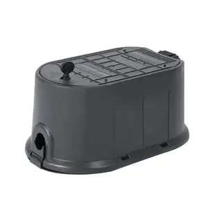 Caixa de proteção do medidor da caixa de água de plástico dn15, sem caixa inferior de medidor de água dn20