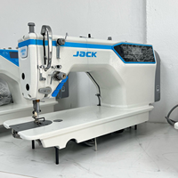 Machines à coudre industrielles informatisées JACK A4F à prix bas, machine à point droit à plat pour vente chaude
