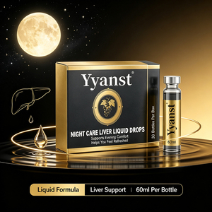 Vente en gros : Liquide oral pour le foie, soin nocturne, 60 ml, 30 flacons, compléments alimentaires à base de plantes pour adultes, bien-être nocturne et confort du soir, OEM - Product Image 6