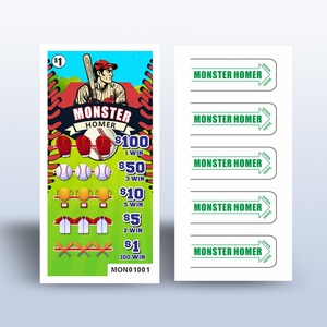 Original Factory Pull Tabs Ticket Wholesale, High-quality CMYK Printing and Die-cutting, Trustworthy One-stop Lottery Supplier - Product Image 2