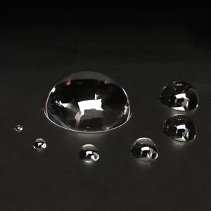 Vidrio óptico de 2mm de diámetro JGS1 Fibra de vidrio de sílice fundida Lente de Media bola de enfoque convexo plano médico - Product Image 2