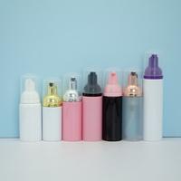 Flacon de mousse nettoyante pour le visage Futen Factory PET avec brosse et pompe à mousse pour mousse nettoyante