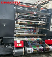 Machine d'impression flexographique pour films plastiques BOPP PET PE et boîtes à gobelets en papier entièrement servo motorisée - Offre Spéciale