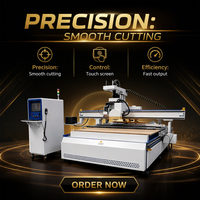 Router CNC ATC Multifuncional con Husillo de 9KW, Cuchilla Rotatoria, Etiquetado Automático, Máquina para Trabajar Madera, MDF y Contrachapado