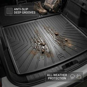 Tapis de coffre de voiture RHD pour BYD Atto 3 Yuan <span class=keywords><strong>Plus</strong></span>, vente en gros d'usine, tapis de chargement TPE pour conduite à droite, en vrac - Product Image 4