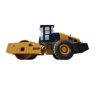 Compacteur vibrant monocylindre durable SEM526F 26T, rouleau compresseur hydraulique à tambour unique pour le compactage des terrasses routières