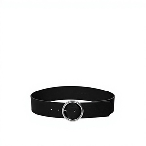 Ceintures en cuir de vachette carrées de style européen vintage, boucle en acier de qualité supérieure, longueur personnalisée, solides et écologiques - Product Image 6