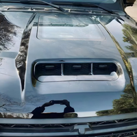 Nouveau style sportif, capot transparent avec éclairage LED, Jetour Traveller Shanhai T2, kit carrosserie non peint à fixer, couvre-capot avant