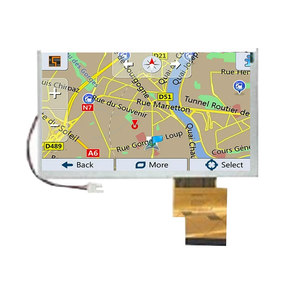 จอแสดงผล LCD ขนาด 6.2 นิ้ว 800x480 รองรับอุณหภูมิกว้าง พร้อมพอร์ตเชื่อมต่อแบบ Parallel RGB -30 ° ซีถึง 85 ° จอแสดงผล TFT LCD ความสว่างสูง 600nits รุ่น C - Product Image 1
