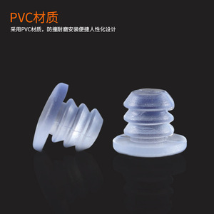 Furniture Felt Pad 5mm Transparent Shock Absorption <b>Cabinet</b> Wardrobe Door Hardware Accessory PVC - Product Image 3