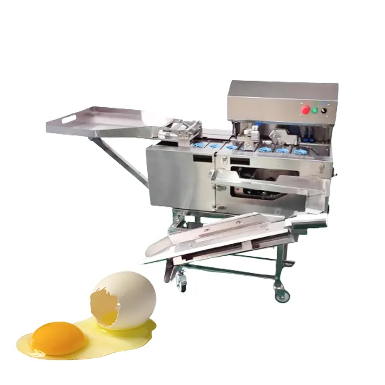 Meilleur prix Machine automatique de fabrication de pâtisserie à double jaune d'oeuf Séparateur automatique de coquille d'oeuf en poudre de jaune d'oeuf