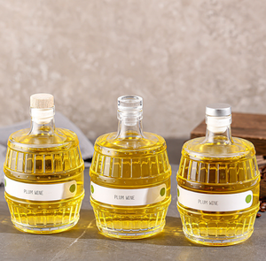 Các Nhà Sản Xuất Bán Buôn Thùng Chai Thủy Tinh 500Ml Whiskey Chai 700Ml 750Ml Vodka Gin Chai Thủy Tinh Với Bằng Gỗ Nút Chai - Product Image 5