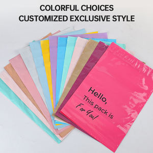 Bolsas de Envío de Poliéster a Cuadros con Diseño de Cereza, Resistentes a la Humedad y Autosellables, para Empacar Accesorios de Moda y Sombreros - Product Image 2