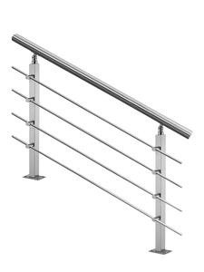 Meilleures ventes, <span class=keywords><strong>pas</strong></span> cher, acier inoxydable 304 316, main courante extérieure, balustrade de terrasse, balustre extérieur, système de poteaux de garde-corps - Product Image 4