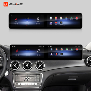 12.3 inch màn hình kép hiển thị Android 13 MTK CPU đài phát thanh đa phương tiện Carplay nâng cấp cho Mercedes Benz một lớp học - Product Image 1