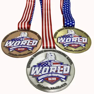 Medali Kejuaraan Gulat Lengan Dunia 2020 AS, Selesai Emas