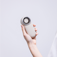Ventilateur miniature rechargeable F10 2025, haute vitesse, portable et manuel, avec cordon de rangement, accessoire pratique et pratique pour la maison