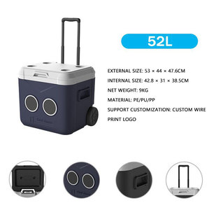 Outdoor Portable Popular Speaker <strong>Cooler</strong> Box Music Food Grade Safety PE <strong>Material</strong> <strong>Cooler</strong> - Product Image 5