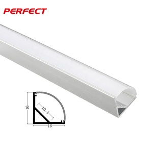 ZL-1616B Nuovo Profilo in Alluminio a V per LED Angolare, Montaggio a 45 Gradi per Illuminazione - Product Image 6