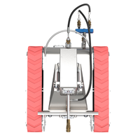Robot de nettoyage de réservoirs électrique RJ-BOT S6, nettoyeur haute pression à eau froide, double tension, pour conteneurs métalliques/bouteilles 1