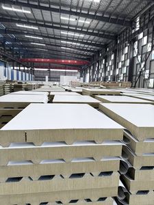 Tarım binaları için ekonomik EPS sandviç panel seralar için yeşil yalıtım panelleri - Product Image 4