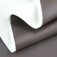 Vente en gros de tissu synthétique en cuir PU de designer, en microfibre de cactus, vegan, simili cuir