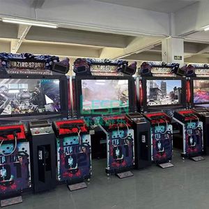 Amusement Park 55 Inch Razing Storm Arcade Gun Shooting Games Coin Operated Video Game Machine Metal <b>Plastic</b> English Lesen - Product Image 2