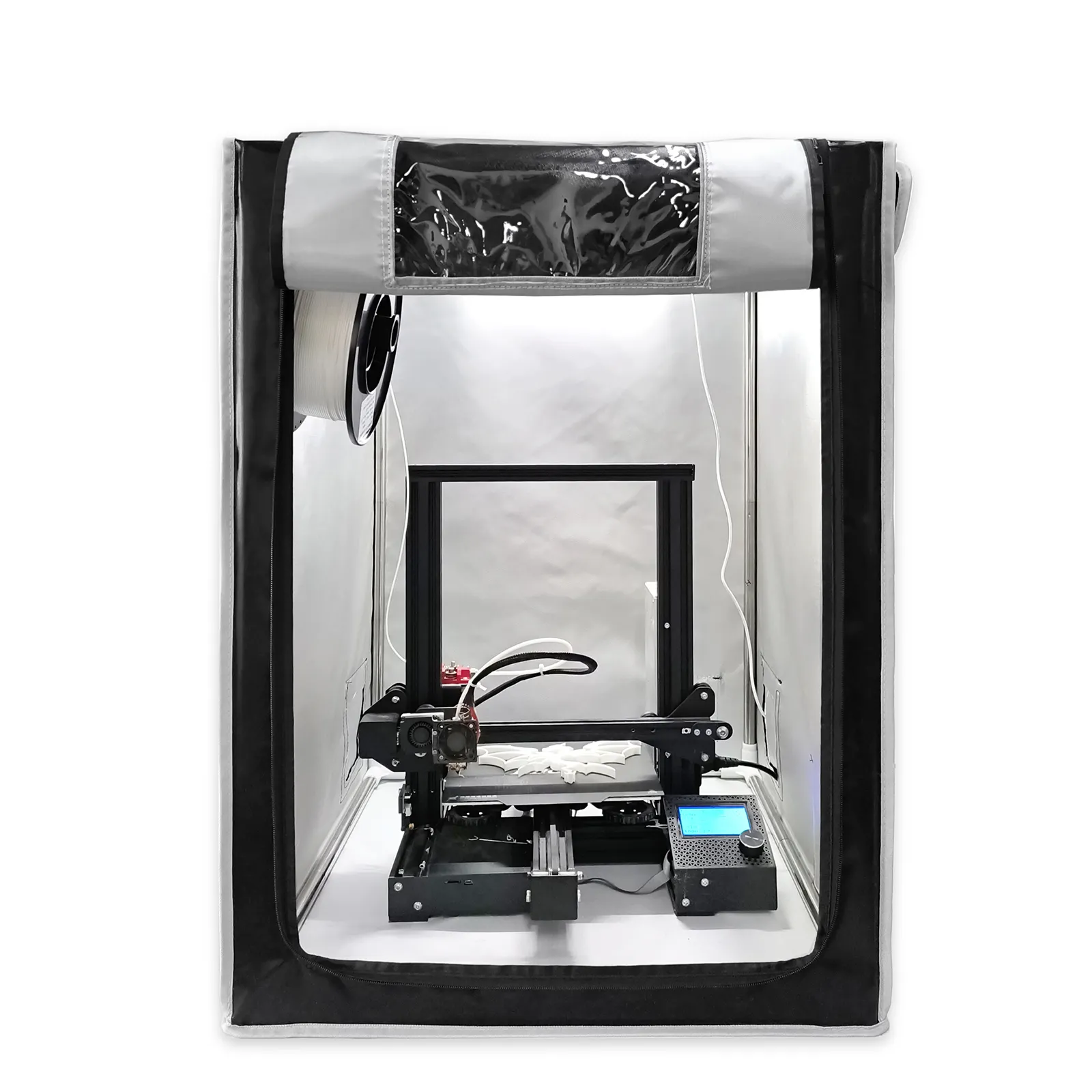 Fireproof 3D Printer Enclosure Heat Resistant Fabric Compatible for Ender3/3pro/3V2/CR-10/Prusa & Similar Printers