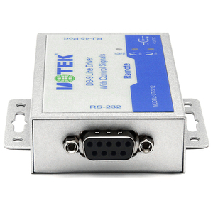 UOTEK Extensor Convertidor <span class=keywords><strong>RS232</strong></span> de 5 Puertos, Adaptador con Conector <span class=keywords><strong>DB9</strong></span>+RJ45, 300-115200bps, Full/Half Duplex, Alimentación 9-24VDC, UT-3212 - Product Image 4