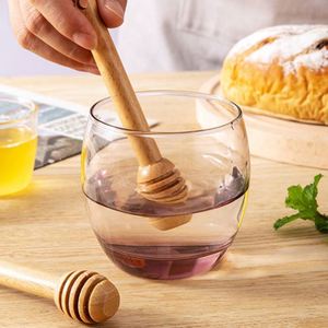 Agitador de Miel de Madera de Haya Natural con Logotipo Personalizado, Palillo Mezclador de Miel con Mango Largo, Herramienta para Mezclar Mermelada en la Cocina - Product Image 5
