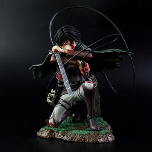 Anime <span class=keywords><strong>Attack</strong></span> <span class=keywords><strong>On</strong></span> Titan Figures Levi Ackerman Figures Levi 20Cm Model PVC Toy - Product Image 3
