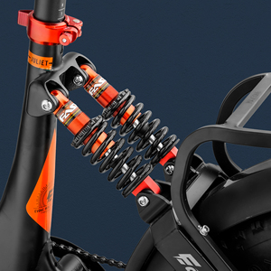 Juliet 3 Eahora Custom 20 \ "bicicleta eléctrica híbrida de montaña Dirt Cargo adulto Ebike con 48V 60Ah batería 95N-m * 2 Motor de cubo trasero - Product Image 4