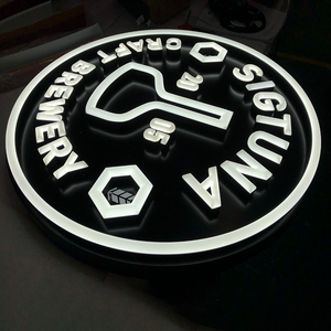 Cosun cửa hàng biểu tượng dấu hiệu công ty tùy chỉnh dấu hiệu cho doanh nghiệp Logo khách sạn nhà hàng văn phòng 3D <span class=keywords><strong>LED</strong></span> biểu tượng tùy chỉnh dấu hiệu - Product Image 1