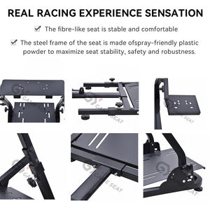 GY033 kursi Simulator mengemudi balap gerak Game kustom untuk logitech G29,G25,G27,G920,PC,Playstation 2 3,Wii,Xbox 360 - Product Image 5
