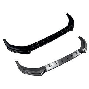 Amp-Z Front Lip Spoiler For Volkswagen Golf 8.5 Pro 2024 Matte Piano Black Carbon Fiber Texture Tuning Style - Product Image 3