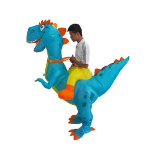 Balade en T-REX sur Halloween Costume Party Cosplay Funny Dino Blow up Costume Costumes de dinosaure gonflables pour adulte - Product Image 4
