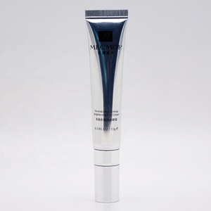 Tubo de plástico brillante para crema de ojos, tapón redondo para masaje ocular, embalaje cosmético de alta calidad, fabricado en fábrica, 15ml, 0,5 oz - Product Image 5