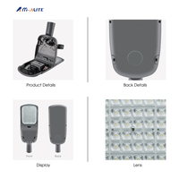 Kit de modernisation de lampadaires LED, lampadaire LED avec connecteur Nema 7 broches 90W, lampadaire solaire LED