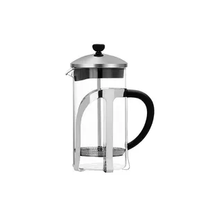 Stainless Steel Double Wall Glass Cafetiere French Filter Coffee Press Plunger Coffee Maker 600ml coffee press