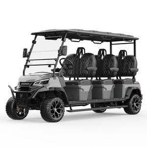 Carro de golf de alta distancia al suelo, chasis de diseño moderno para campos de golf, vehículo de transporte turístico de 6 plazas, carro de golf de alta distancia al suelo - Product Image 4