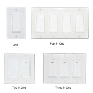 Vấn đề nhà thông minh Giải pháp khách sạn không dây điều khiển từ xa không có hệ thống dây điện tường chuyển đổi 1/<span class=keywords><strong>2</strong></span>/3/4 cách wifi thông minh chuyển đổi ánh sáng - Product Image 5