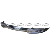 Nouveau Spoiler avant en fibre de carbone style V OLOTDI pour BMW Série 5 F10, finition noir carbone, finition sous vide