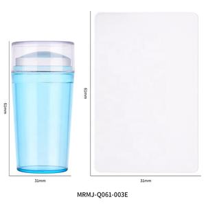 Tampon à ongles <span class=keywords><strong>couleur</strong></span> néon gelée impression Silicone <span class=keywords><strong>modèle</strong></span> de transfert estampage pour manucure plaque outils accessoires - Product Image 1