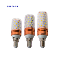 Ampoule LED E14/E27 Super Lumineuse Tricolore - Gradation 12W/16W pour Lustre Intérieur