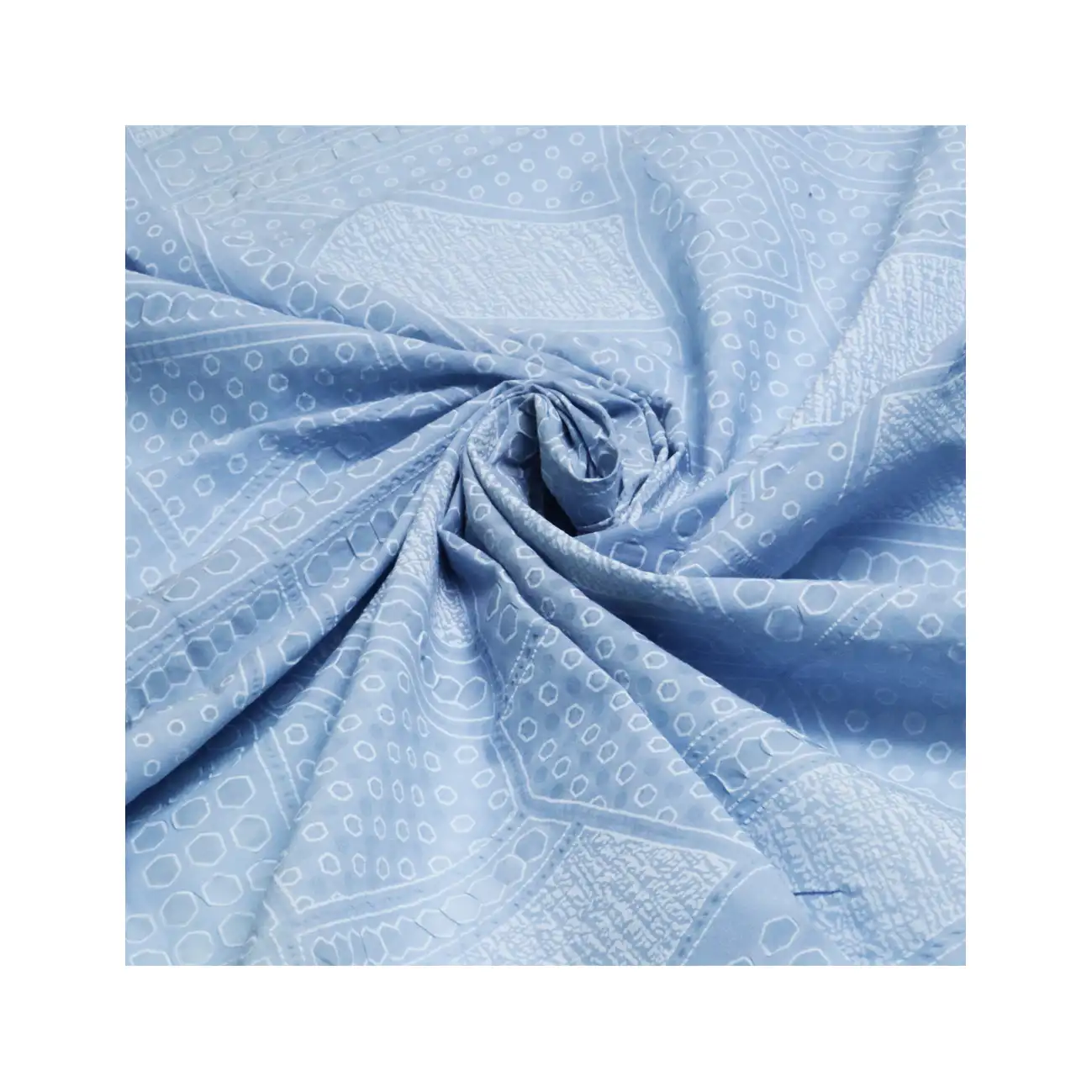 ऑनलाइन कस्टम विविध रंग सादा कार्बनिक बुना Crinkle शुद्ध 100% कपास Seersucker कपड़े