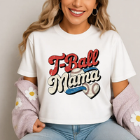 Transferts thermiques DTF personnalisés pour T-shirts et vêtements, motifs Joyeuse Fête des Mères, pour la personnalisation de T-shirts de baseball