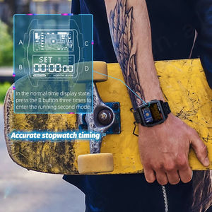 NORTH EDGE Reloj Digital para Hombre, Reloj Inteligente Resistente al Agua, 50M, Cyber Tank, Estilo Industrial, Retro, Cuerpo de Metal, Deportivo - Product Image 4