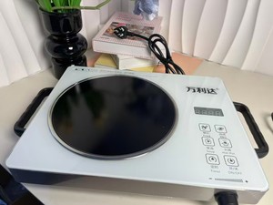 Cuisinière à <span class=keywords><strong>induction</strong></span> électrique intelligente pour usage domestique, multifonctionnelle, étanche, haute puissance 3500W, idéale pour fondue et sauté, cadeau - Product Image 3