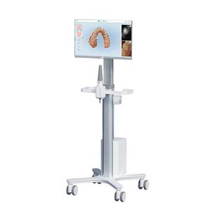 Luxurious Medical Cart All-in-one Screen PC <strong>Computer</strong> 23.8 Inch Mobile Dental <strong>Trolley</strong> for Dental Clinic Beauty Salon - Product Image 3