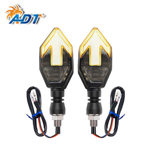 Feux Stop et Clignotants Rouges et Jaunes ADT Spearhead Design pour Moto - Product Image 4